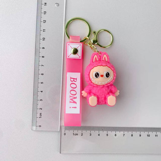 Schattige Pop Sleutelhanger voor Meisjes – Tashanger: Veelkleurig