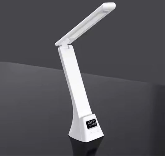 oplaadstation en dimbare bureaulamp wit