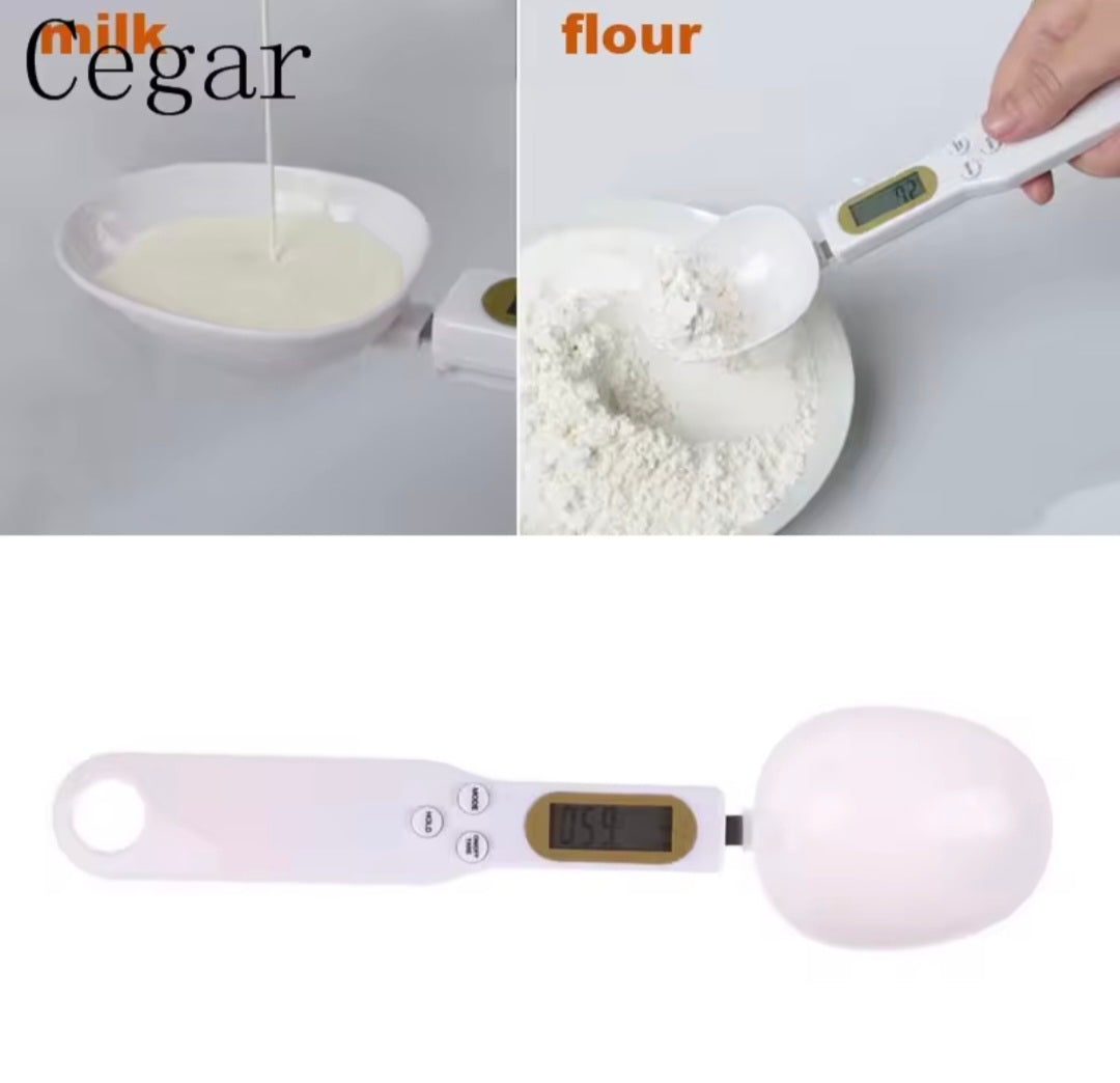 maat lepel zwart en wit