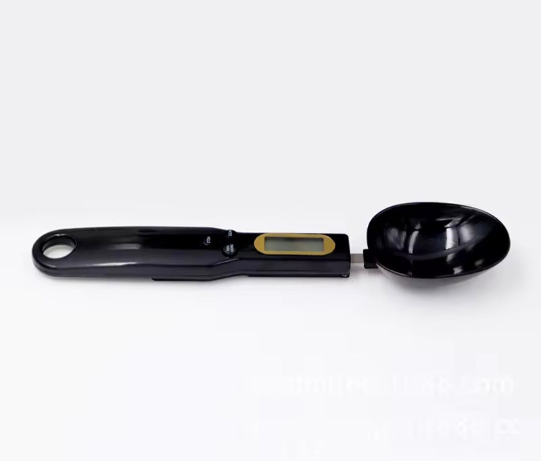 maat lepel zwart en wit