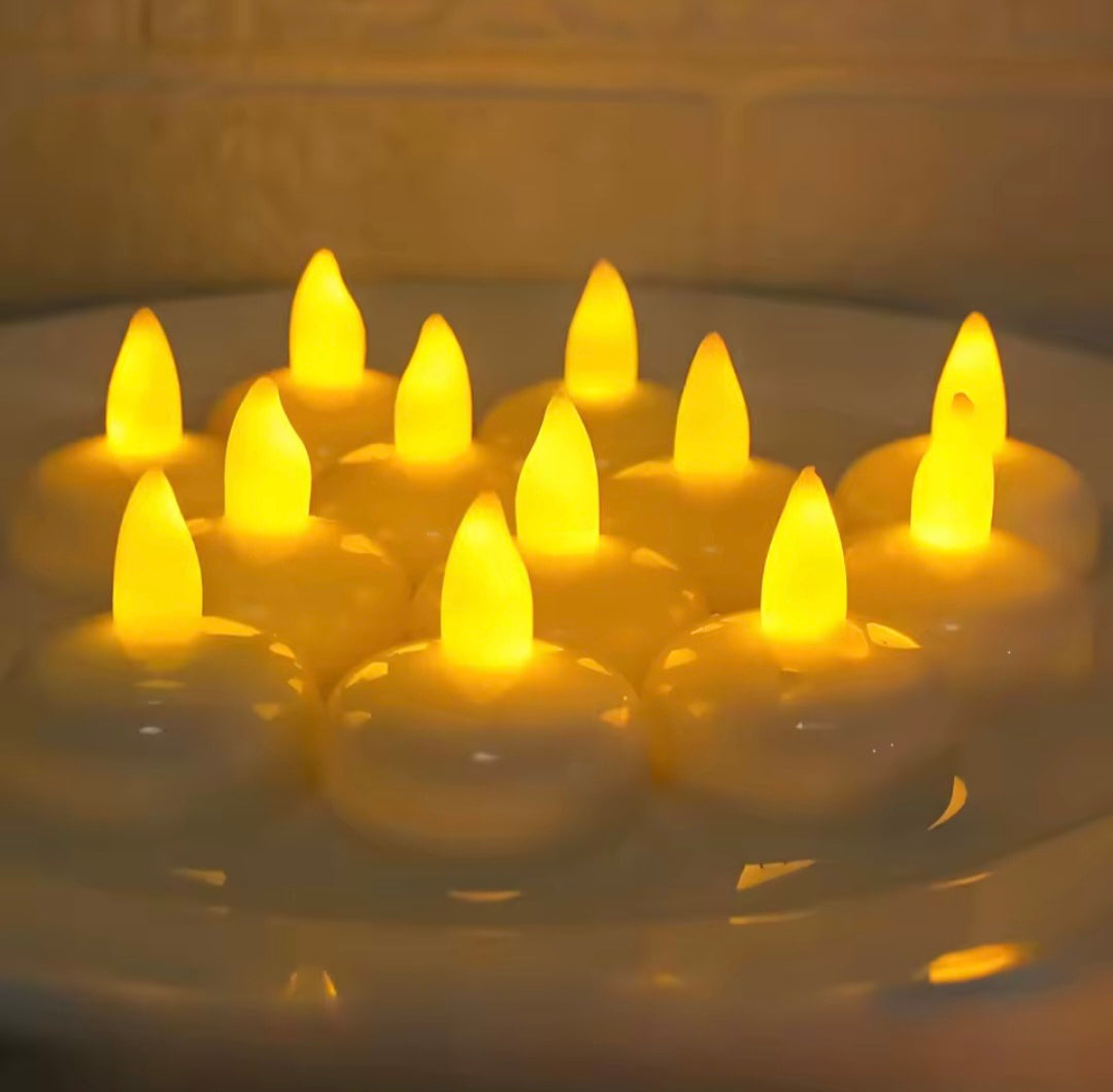 drijvende led kaarsjes