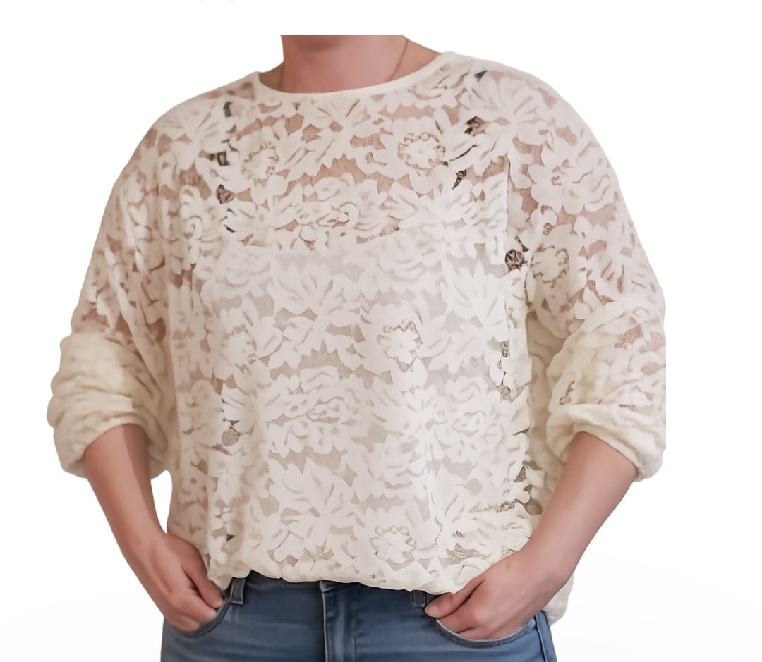 kanten top Van € 19.95 nu voor € 15.00