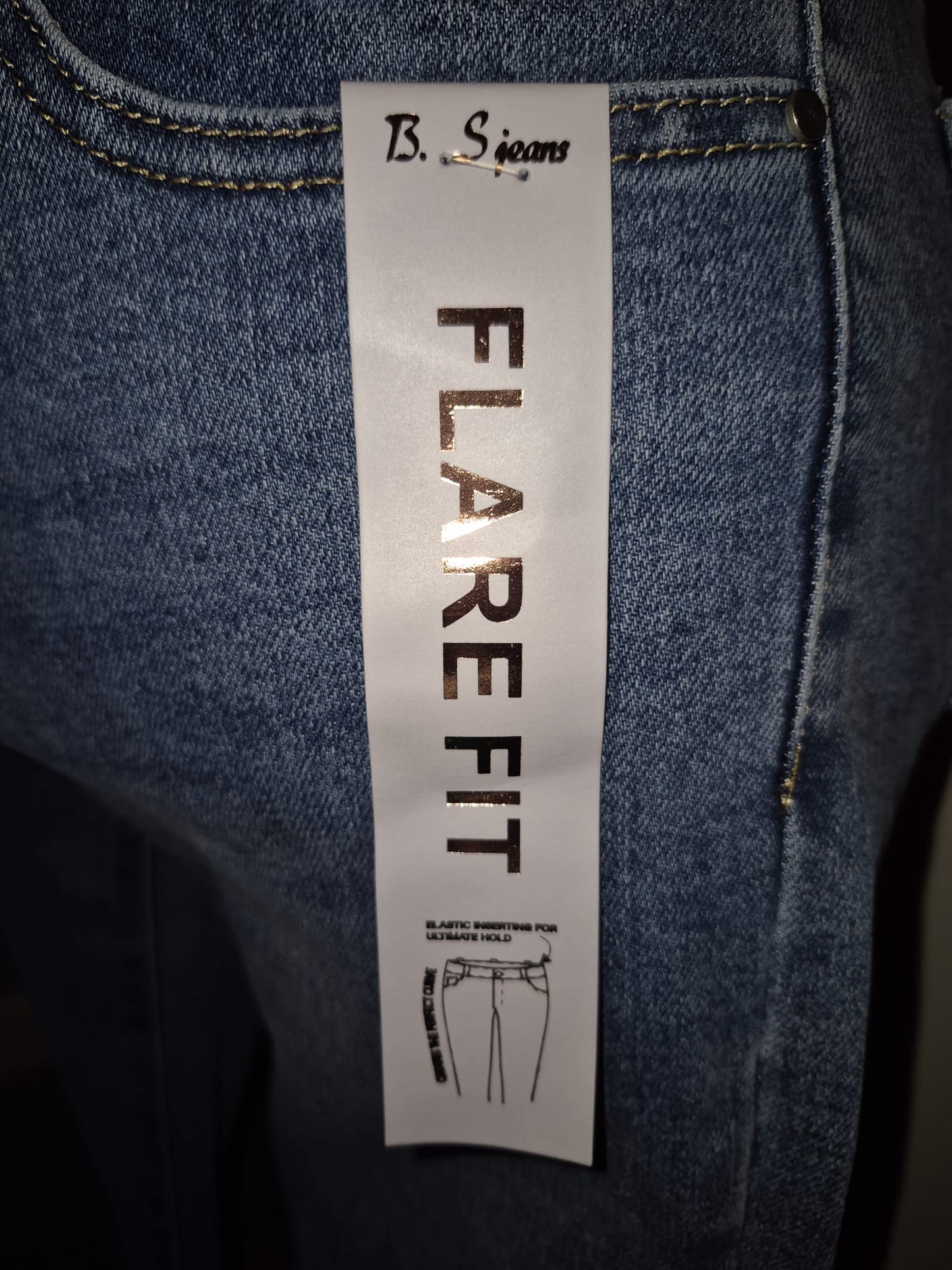 BS Flair jeans / stretch