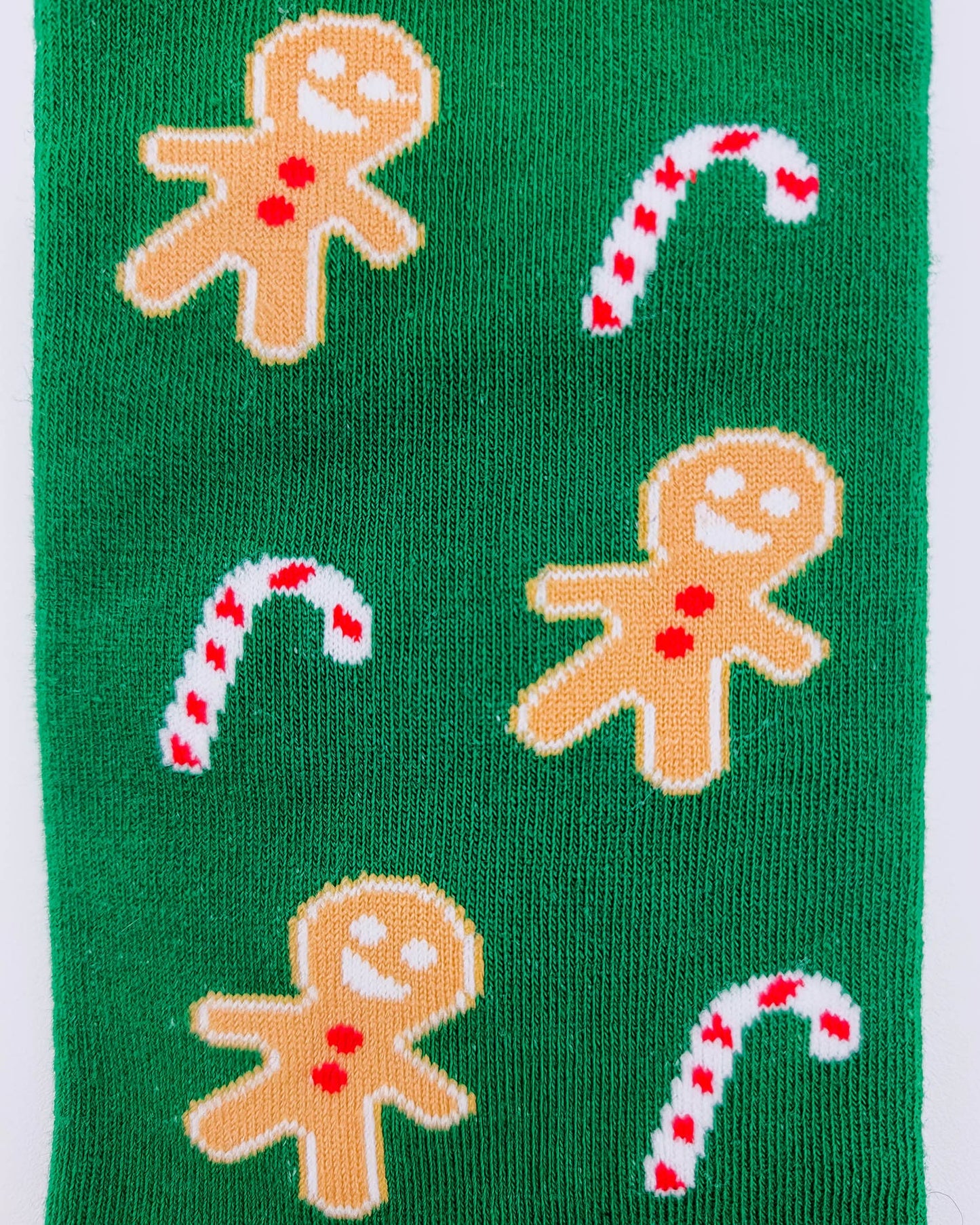 Sokken „Gingerbread man & candy canes”: